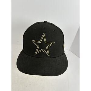 New Era Dallas Cowboys Black Gold Star 9FIFTY Snapback NFL Hat Cap